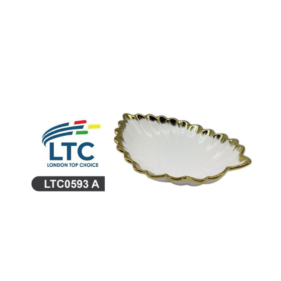 Ceramic Fruit Plate Leaf Shape 12"x8"  LTC0593 A