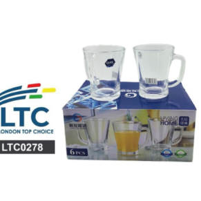 Tea Glasses Cups 225ml 6pcs LTC0278