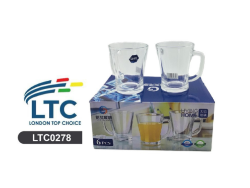 Tea Glasses Cups 225ml 6pcs LTC0278