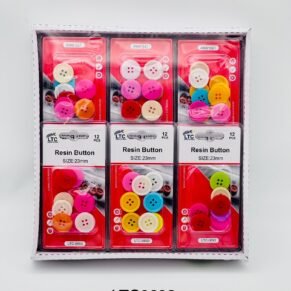 12 pcs Resin Button(23mm) LTC-0692
