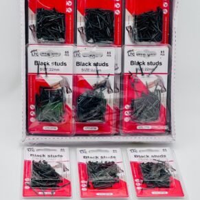 85 Pcs 22mm Black Studs LTC-0738