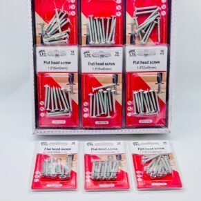 10 Pcs 1.5"Flat Head Screw LTC-0759