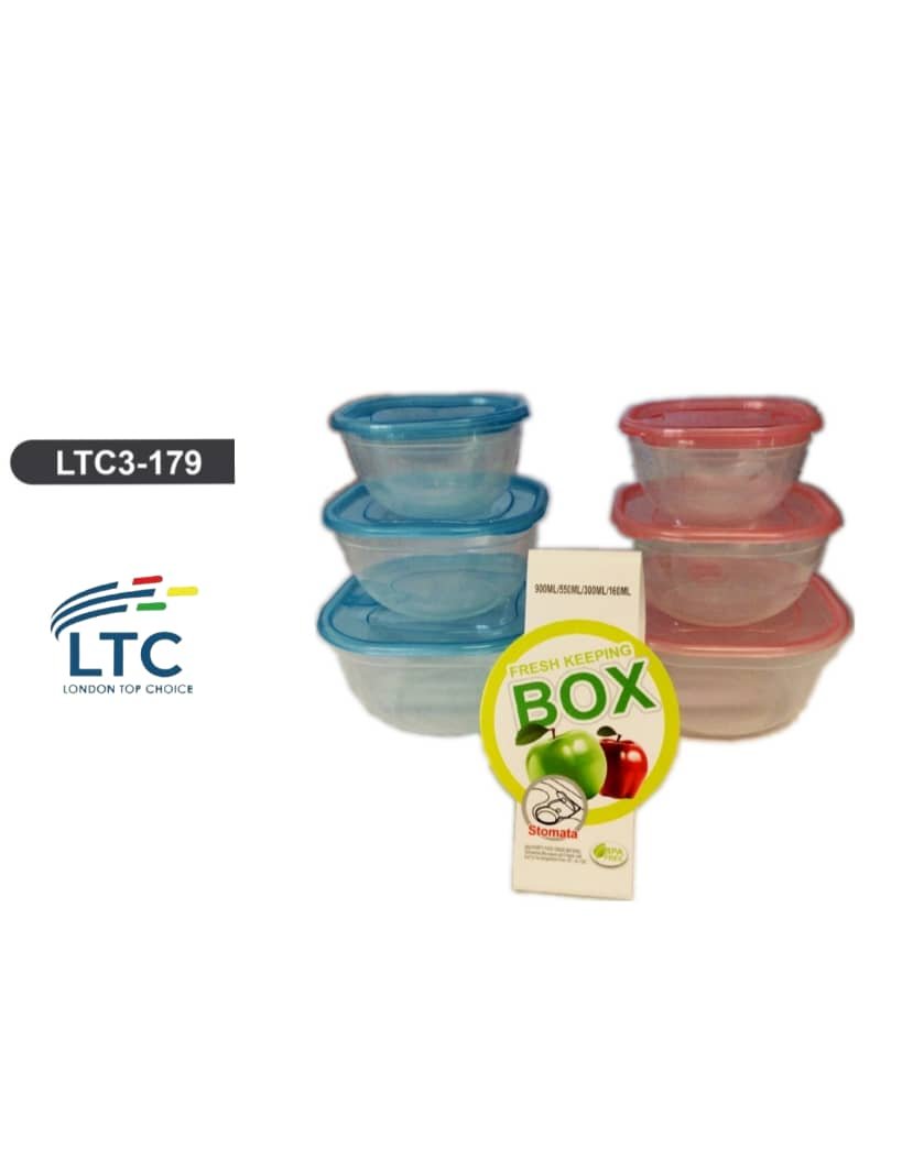 Containers  fresh fruit 3pcs (300,550,900ml) LTC3-179