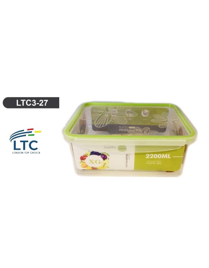 Food Container Rectangular -2200ml LTC3-27