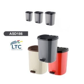 Pedal Dustbin 3 in 1 set-ASD13-K/ ASD186