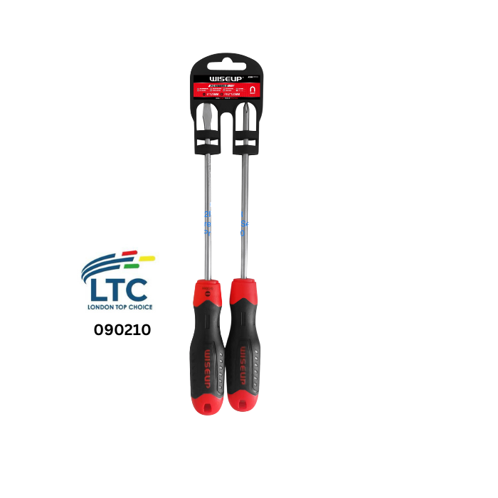 2Pcs TPR Screwdriver Set -90210