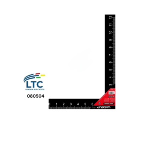 Iron Ruler 200x300x1.8mm Black Iron Ruler 80504