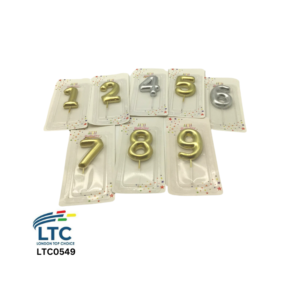 Partry Number Candles LTC0549