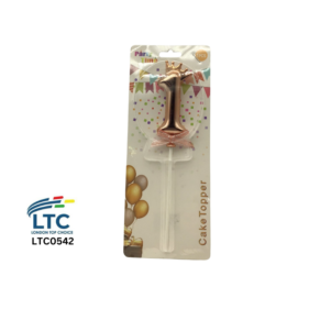 Cake Number Topper  LTC0542