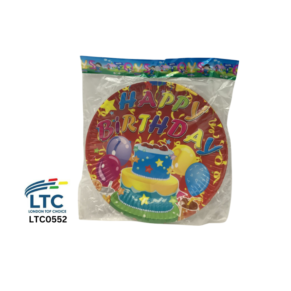 Birthday Plates-10pcs  LTC0552