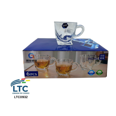 Tea cups QTY 6 Size 205ml LTC0932