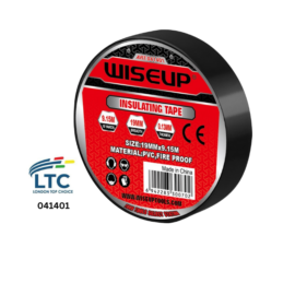 Black Flame retardant electronic tape 041401