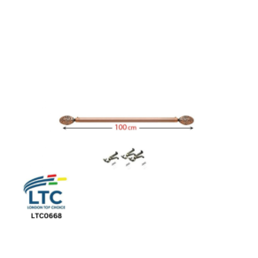 Curtain Pole 1m Bronze meta LTC0668