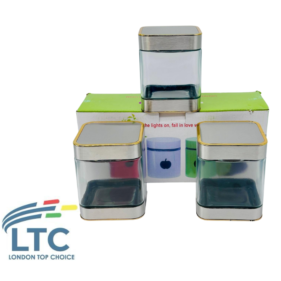 Canisters gold and silver 3 pcs LTC0994