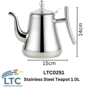 Metal Teapot 1lt LTC0251