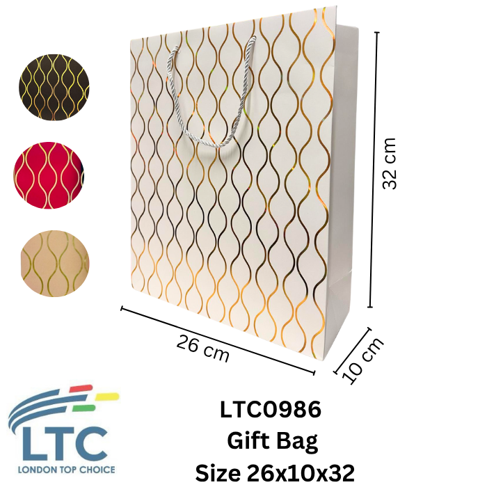 Gift bag  26x10x32 LTC0986