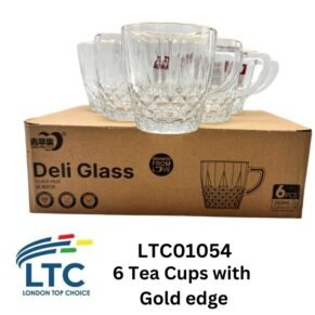 6 Pcs Tea Cups LTC01054
