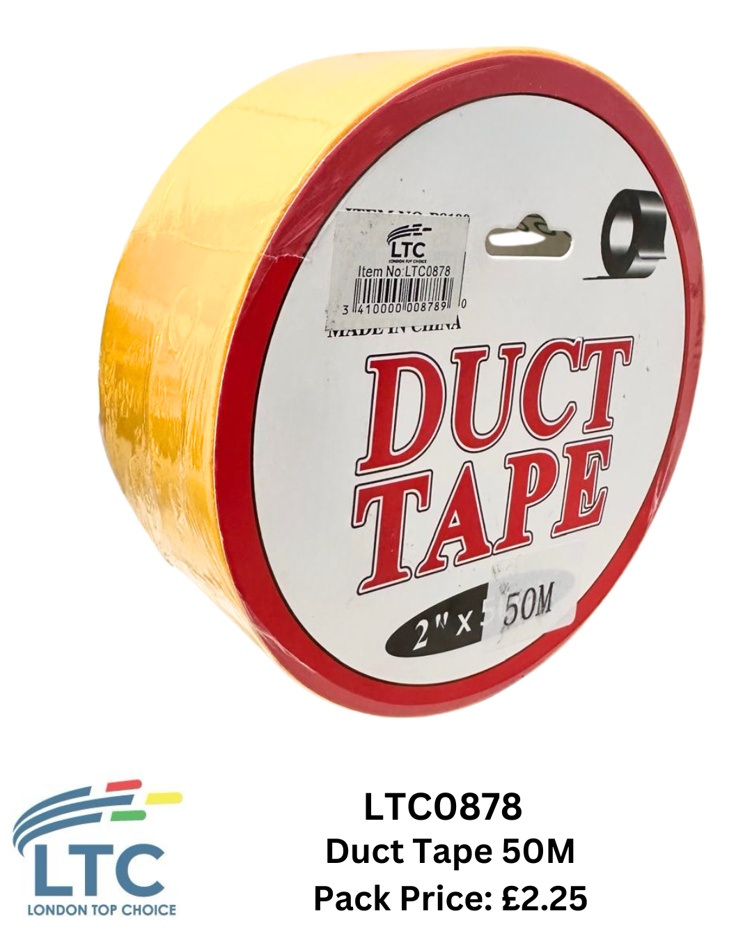 Duct Tape 50m LTC0878