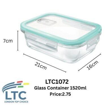 Glass Container 7*21*16 1520ml LTC01072