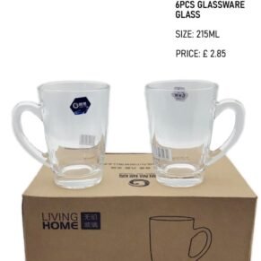 Tea Glasse cups 215ml 6 pcs LTC0277