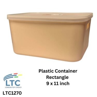 Plastic Container Rectangle 9 x 11 inch LTC1270