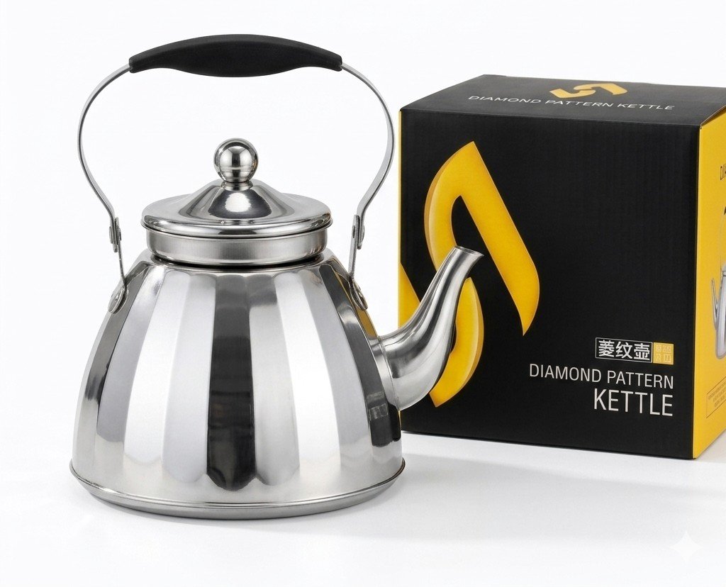Teapot Stainless steel 3.0 Lt LTC01377